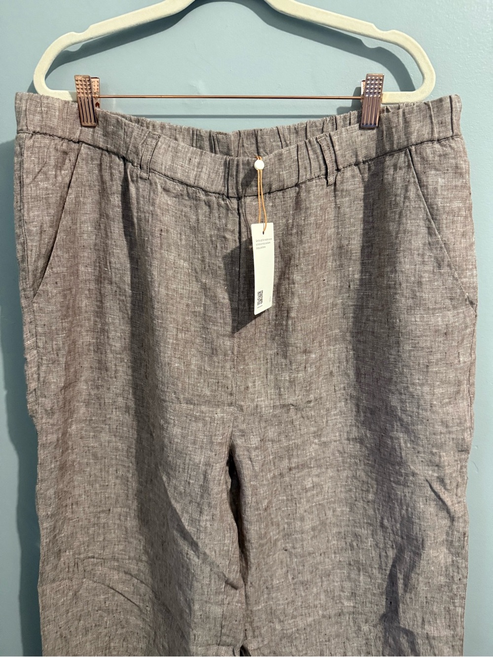 Quince 100% European Linen Pants Size XL - Picture 3 of 10
